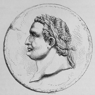 230. Bild af Titus.<b(Efter ett mynt i British Museum.)