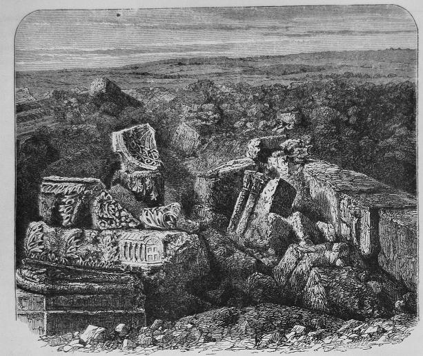 131. Ruiner vid. Tell Hûm.