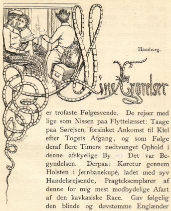Hamburg.<bMine Ærgrelser Hamburg.<bMine Ærgrelser