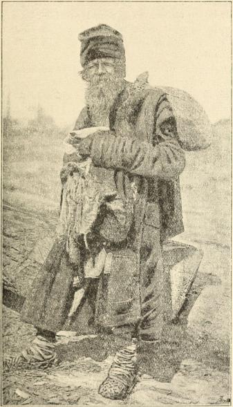 A MUSHIK ON THE TRAMP.