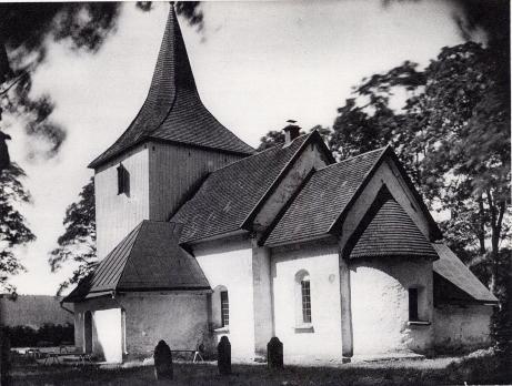 Väversunda kyrka i Östergötland, nära Omberg, är en av de typiska små sockenkyrkorna från den romanska stilens tid — vår äldre medeltid.