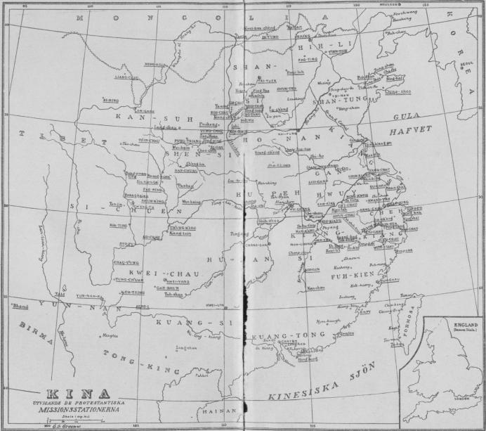 KINA Utvisande de protestantiska missionsstationerna