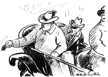 — »och släppte föremålet bredvid bilen».