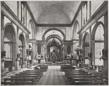Fig. 21. S. Francesco della Vigna. Interiör af Sansovino.