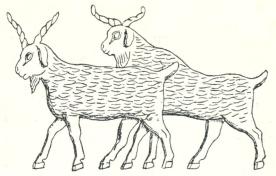 Fig. 22. Assyriska getter. Fig. 22. Assyriska getter.