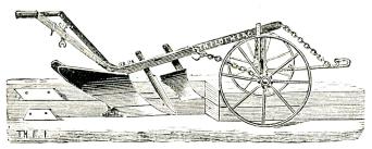 Fig. 109. Tysk kärrplog. Fig. 109. Tysk kärrplog.