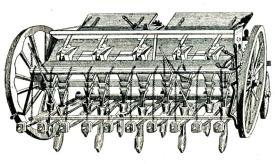 Fig. 131. Garrets såningsmaskin.