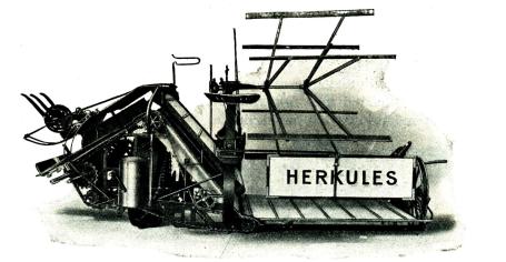 Fig. 174. Arvika självbindande skördemaskin. 1925.