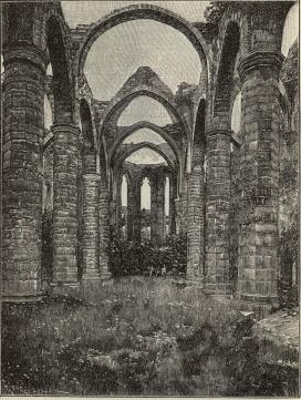 Ruiner af Sankta Katarina i Visby.