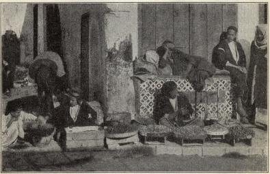 Krämare i Tunis.