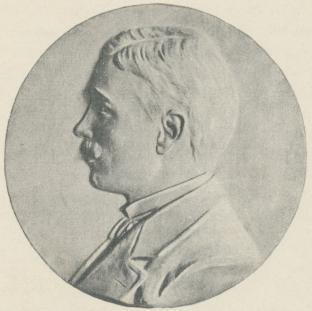 <bNils Strindberg år 1897. Efter en porträttrelief utförd av hans bror,<bskulptören Tore Strindberg. <bNils Strindberg år 1897. Efter en porträttrelief utförd av hans bror,<bskulptören Tore Strindberg.