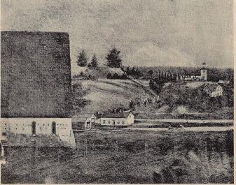 Bild 17. Gamleby gamla och nya kyrka samt den forna Åby herrgård. Bild 17. Gamleby gamla och nya kyrka samt den forna Åby herrgård.