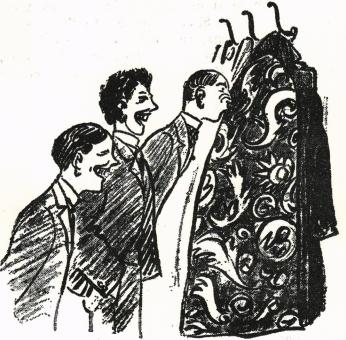 En ung adelsman demonstrerade rocken.