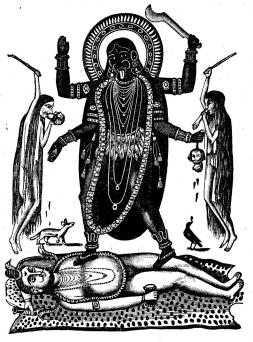 Gudinnan Kali.