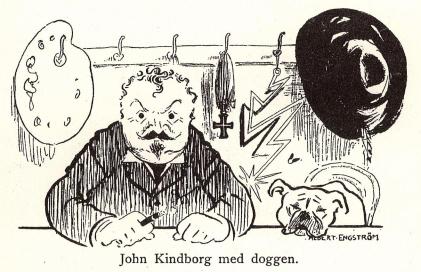 John Kindborg med doggen.