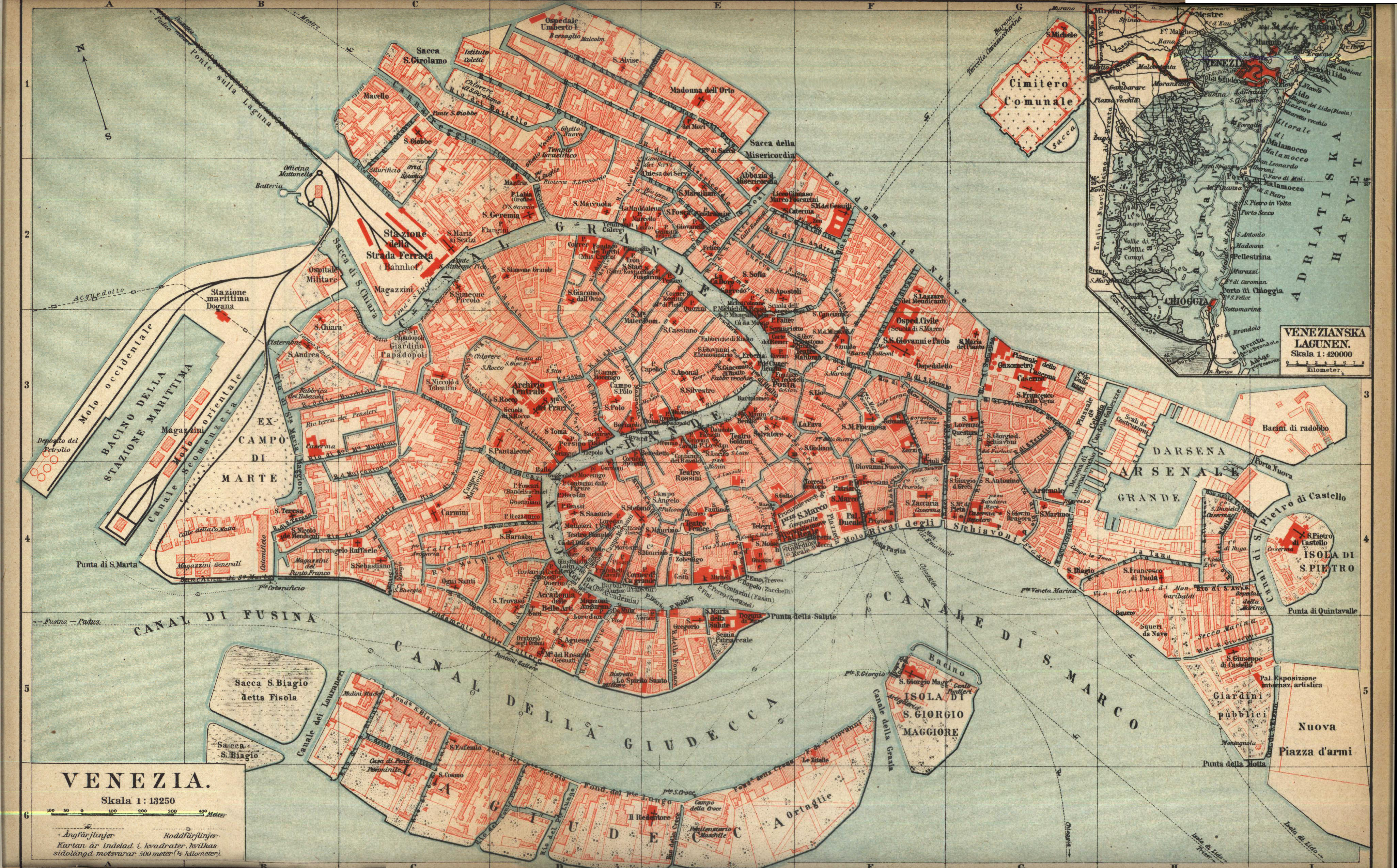 Venise : Histoire, Patrimoine - Cartes & Documents en ligne LEXILOGOS