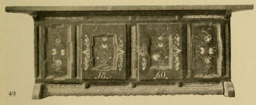 Bord        Tisch        Table<bFig. 49. L. 224 cm. Skåne. Rum 1.
