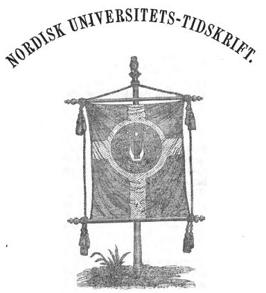 NORDISK UNIVERSITETS-TIDSKRIFT.