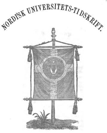 NORDISK UNIVERSITETS-TIDSKRIFT.