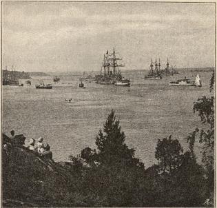<biFranska eskadern på Trälhafvet.</bi