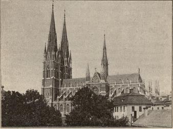 <biUpsala domkyrka.</bi