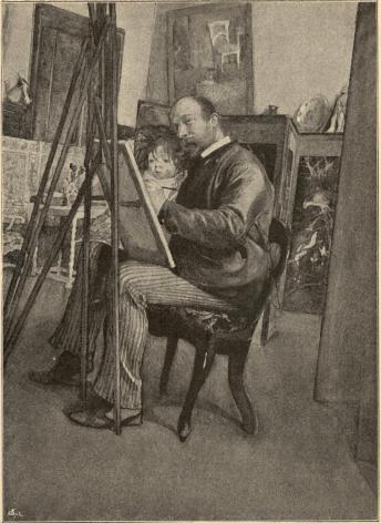 Karl Larsson: Spegelbild.<bSjälfporträtt.