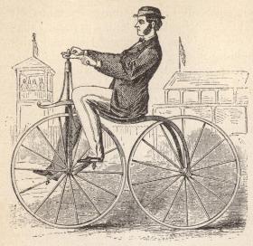 Velociped från 1868.