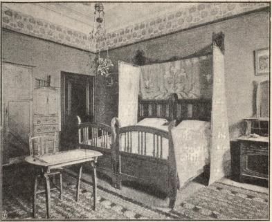 Sängkammare af G. Serrurier (Bruxelles).