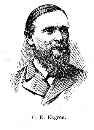 C. E. Ekgren. C. E. Ekgren.