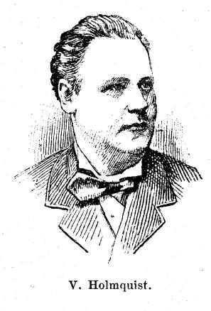 V. Holmquist. V. Holmquist.