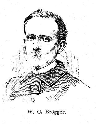 W. C. Brögger.