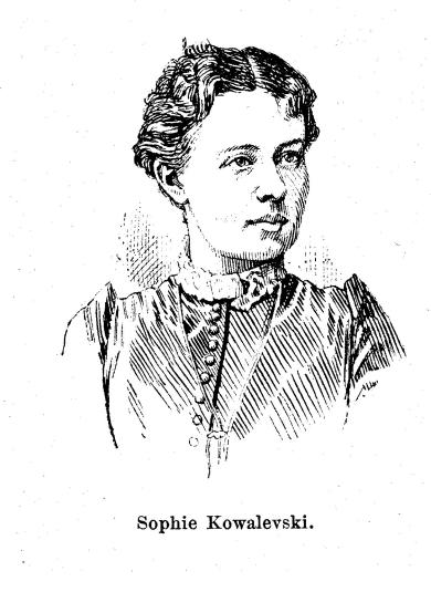 Sophie Kowalevski.