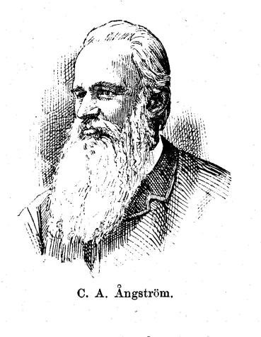 C. A. Ångström.