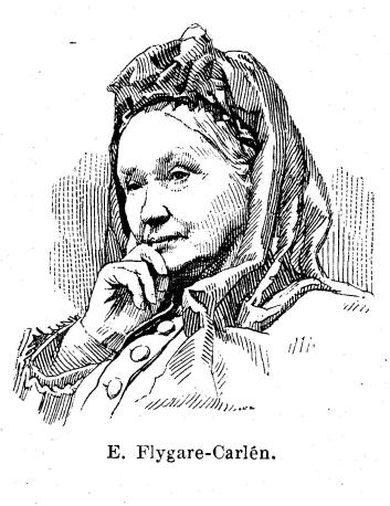 E. Flygare-Carlén. E. Flygare-Carlén.