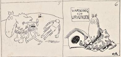                                 VARNING FÖR URHUNDEN