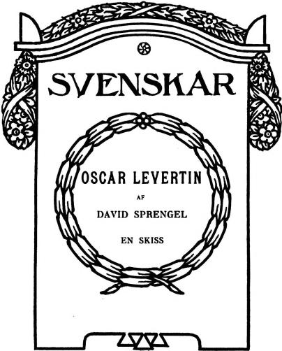 <biSVENSKAR</bi<b<biOSCAR LEVERTIN</bi<b<span class=