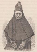 Fig. 57. Lule Lapska, klädd i njalme-fatte (se sid. 161).