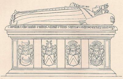 Karl Knutsson Bondes (Karl VIII) grafvârd i Riddarholmskyrkan