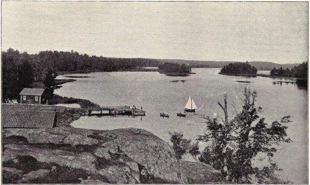 Fogelvik. Ångbåtsbryggan