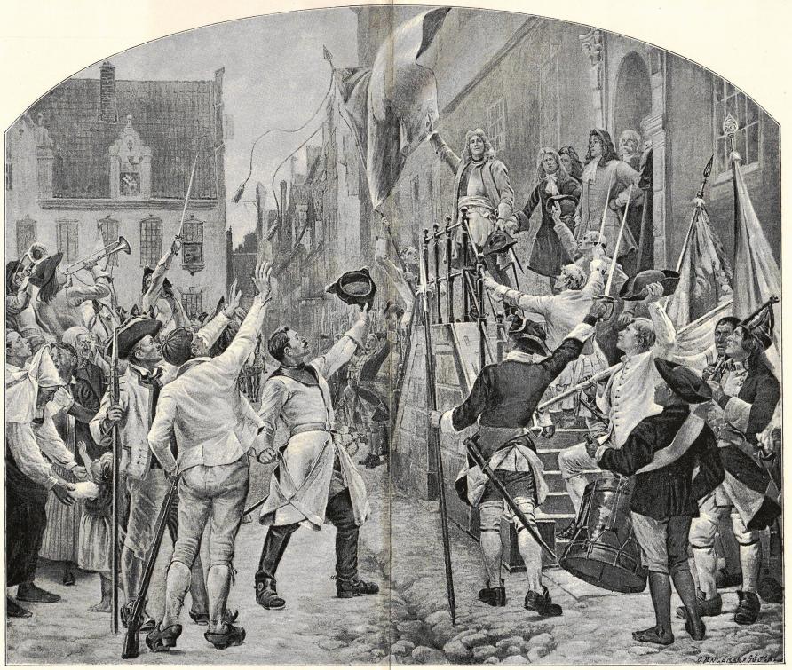 <biMagnus Stenbock i Malmö 1709.</bi<bOljemålning af GUSTAF CEDERSTRÖM.  I landstingssalen å Malmö rådhus.