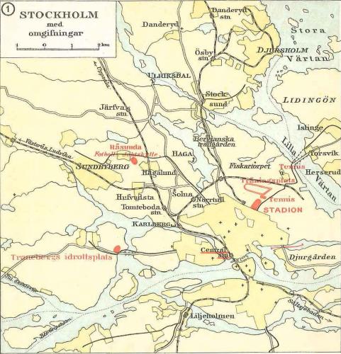 1 STOCKHOLM <bmed omgifningar<b<b2 MÄLAREN<b<smalmed banan för</smal<bCYKELLOPPET<b"Mälaren rundt"