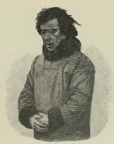 Simon, kateket og fanger i Kangek.<b(Et fotografi af inspektør C. Ryberg).