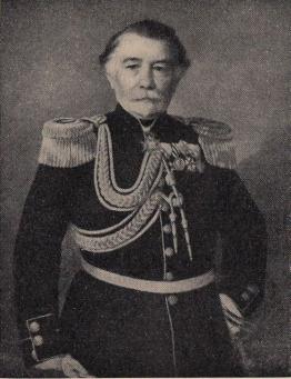 Generalmajor Johan August Hazelius, Artur Hazelius’ far.