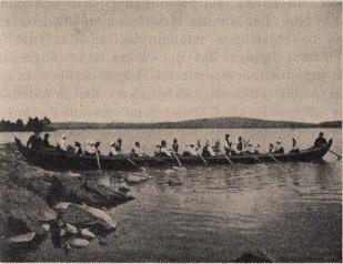 Kyrkbåt, Leksand.