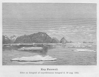 <smalIll. R. H.[=Haglund]                                W. MEYER, X. A.</smal<bKap Farewell.<bEfter en fotografi af expeditionens fotograf d. 30 aug. 1883.