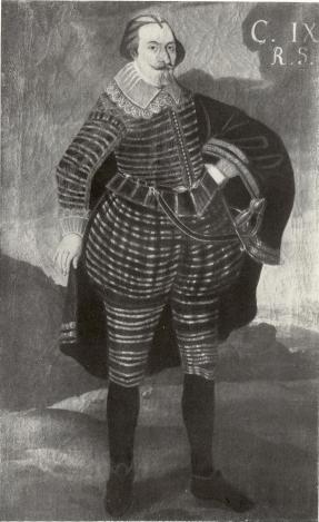 KARL IX.<bPorträtt på Gripsholm.