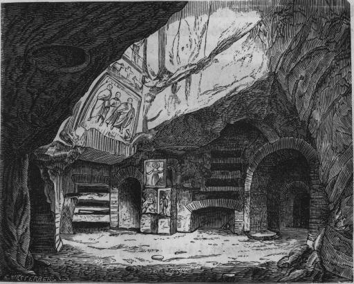 Bild 16. Cæciliakryptan i S. Callisto.