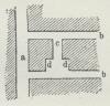 Fig. 1. a Skakt,<bb Feltorter, c Gesenk,<bd Drift.