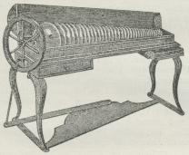 Fig. 1. Franklin’s Glasharmonika. Fig. 1. Franklin’s Glasharmonika.