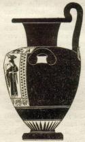 Attisk Hydria fra 6. Aarh. f. Kr.